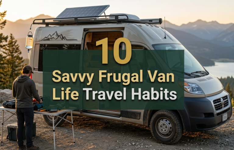 10 Savvy Frugal Van Life Travel Habits