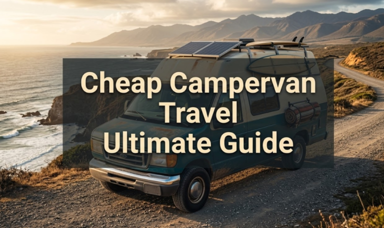 Cheap Campervan Travel Ultimate Guide
