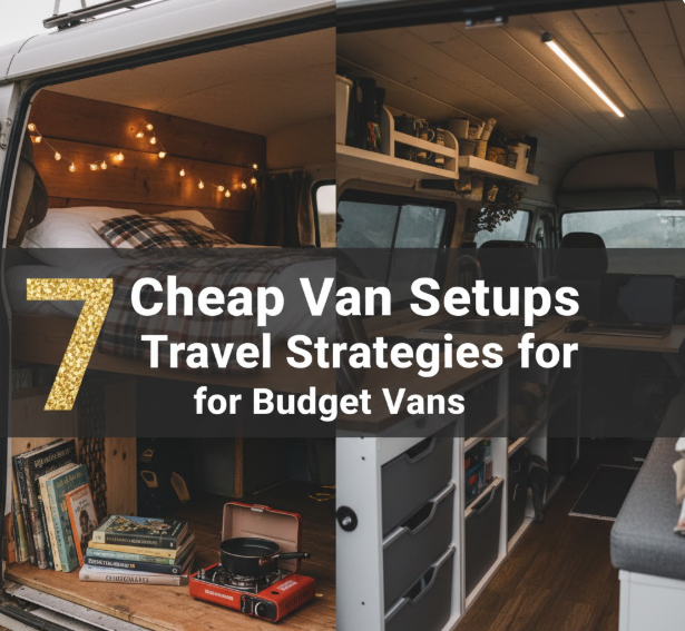 7 Cheap Van Setups Travel Strategies