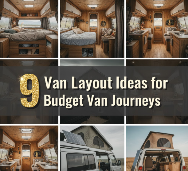 9 Van Layout Ideas for Budget Van Journeys