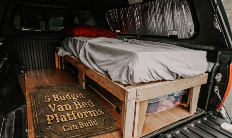5 Budget Van Bed Platforms Anyone Can Build