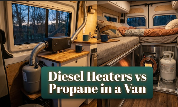 Diesel Heaters vs Propane in a Van Diesel Heaters vs Propane in a Van