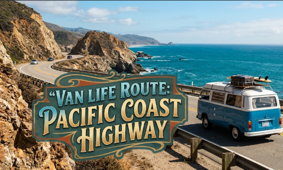 Van Life Route: Pacific Coast Highway