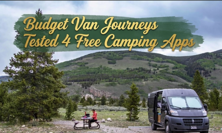 Budget Van Journeys Tested 4 Free Camping Apps
