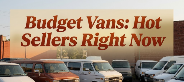 Budget Vans: Hot Sellers Right Now