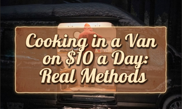Cooking in a Van on $10 a Day: Real Methods