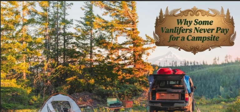 Why Some Vanlifers Never Pay for a Campsite