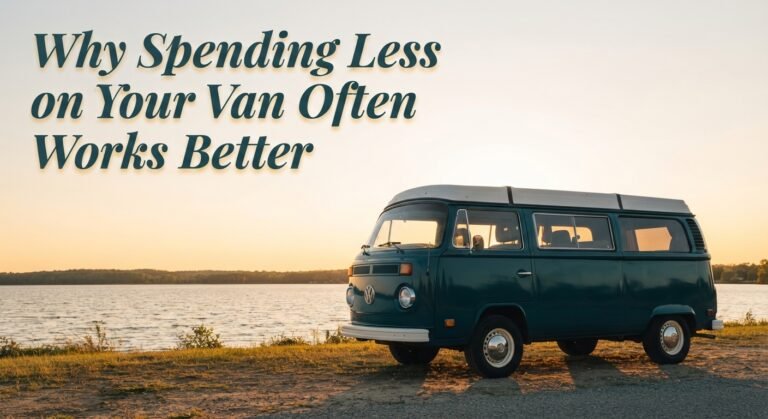 Why Spending Less on Your Van Often Works Better