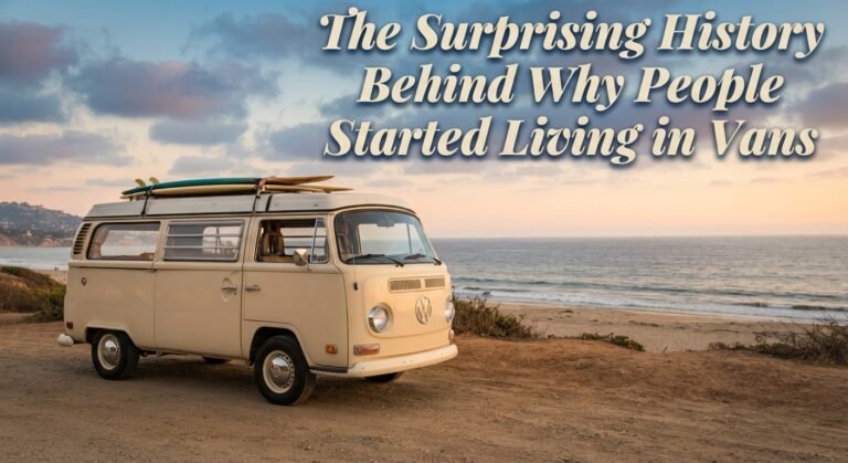The Surprising History Behind Why People Started Living in Vans