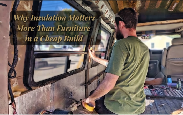 Why Insulation Matters More Than Furniture in a Cheap Build