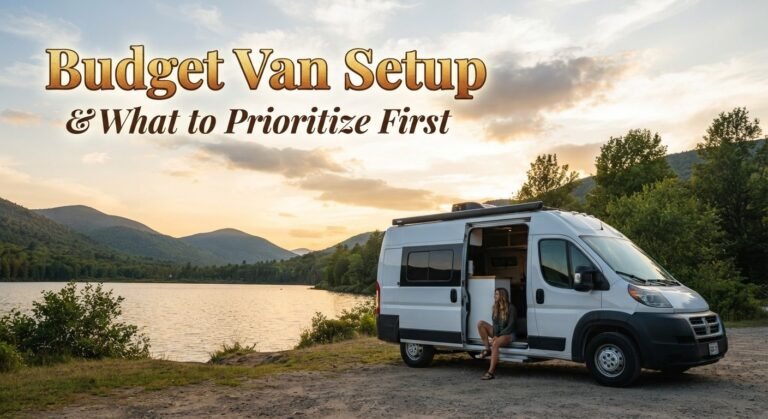Budget Van Setup: What to Prioritize First